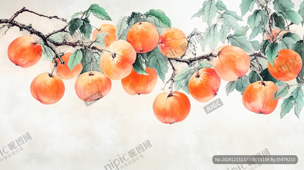 工筆紅果