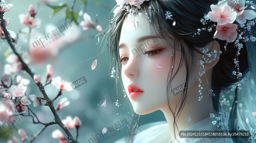 唯美古風美女
