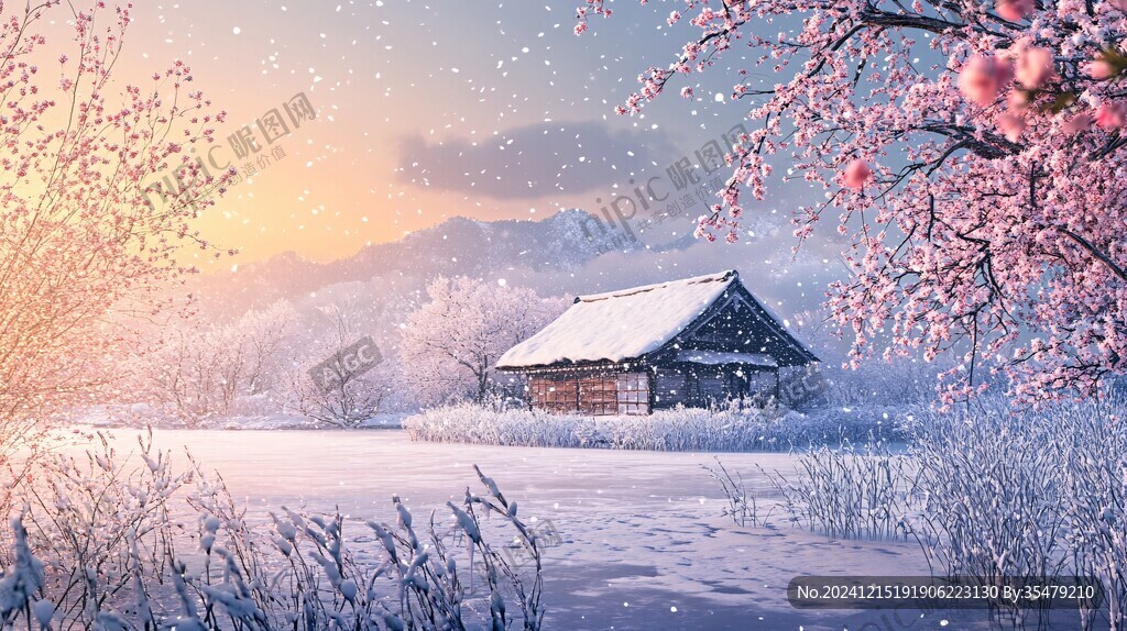唯美浪漫雪景