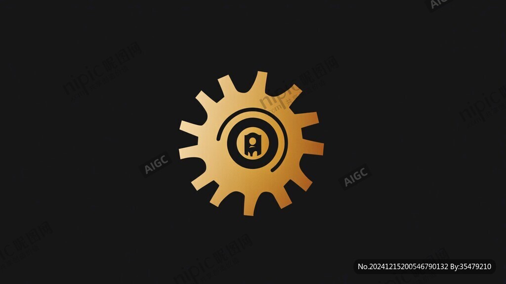 齒輪工礦工業(yè)logo