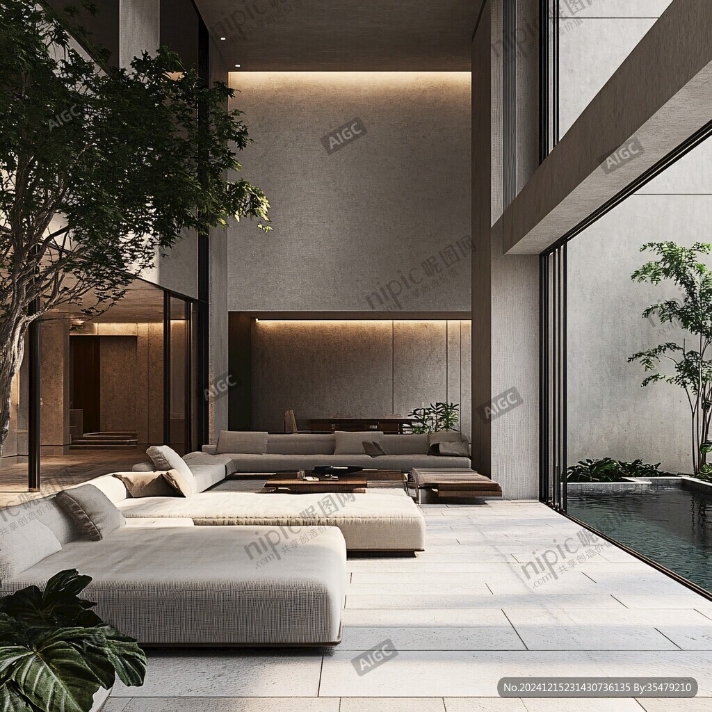 住宅中庭