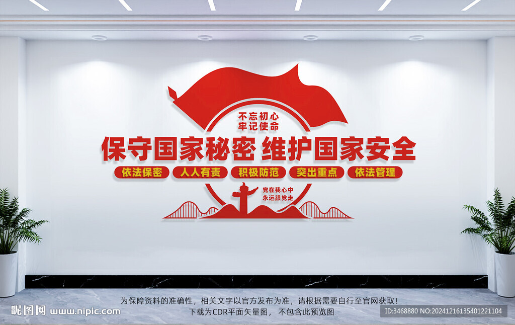 保密文化墻