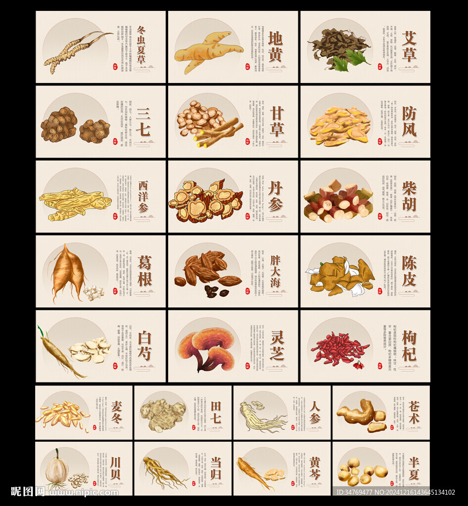 中藥材圖片