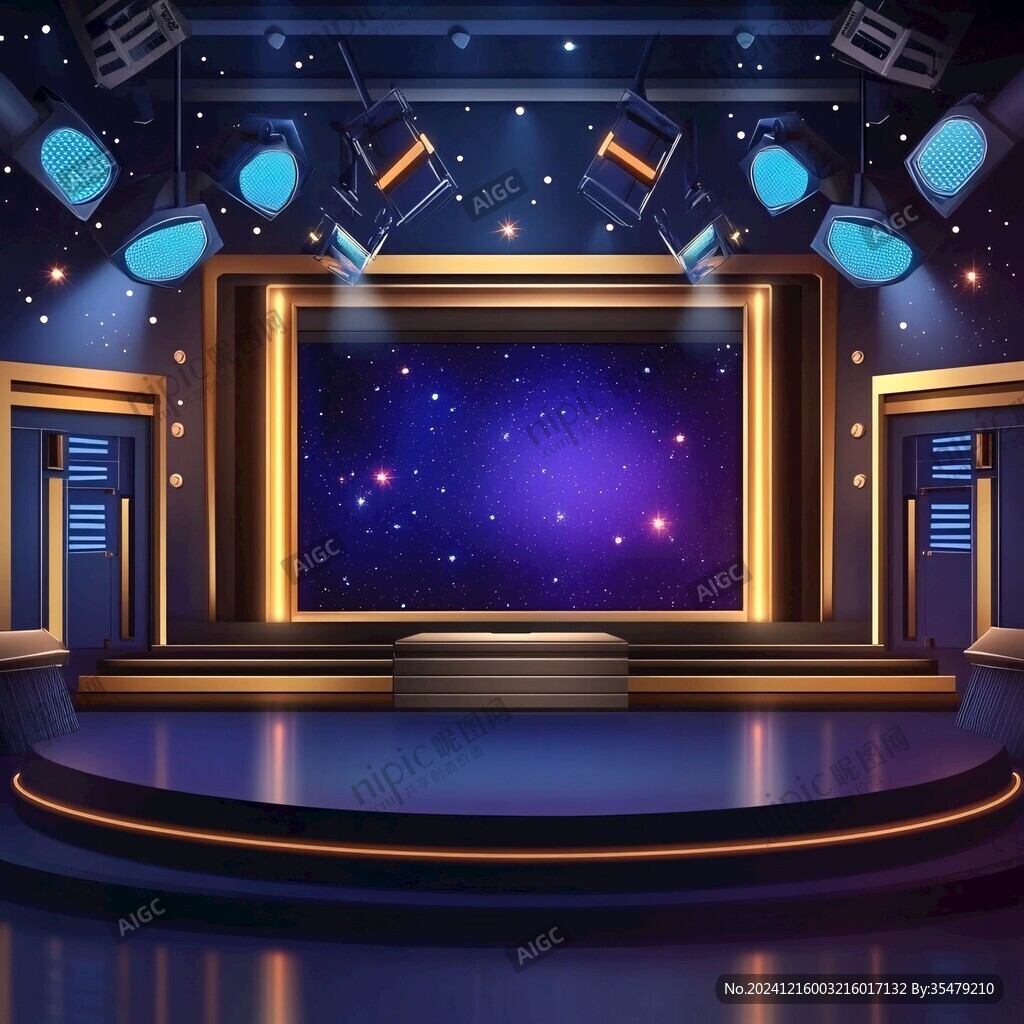 演播廳舞美
