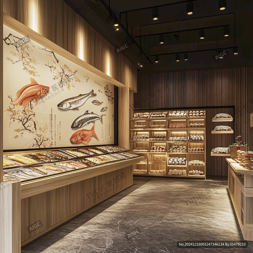 海產專賣店店面設計