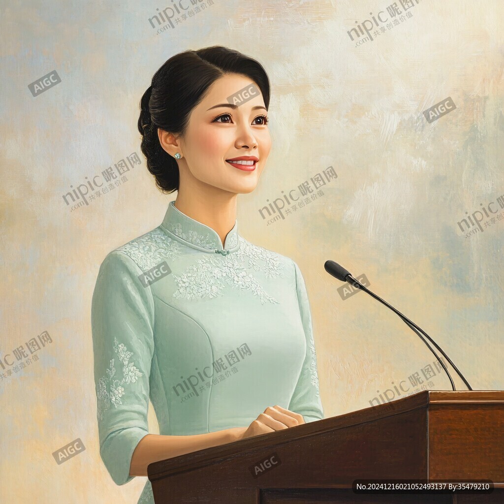 古典端莊的女人