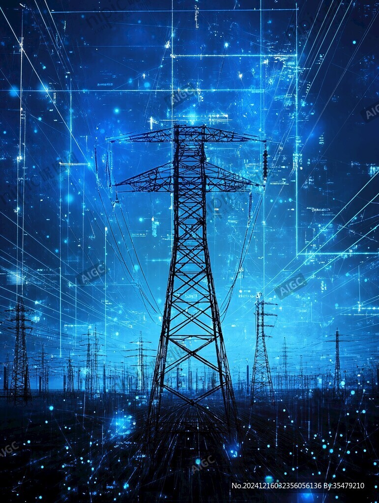 電力電網科技背景