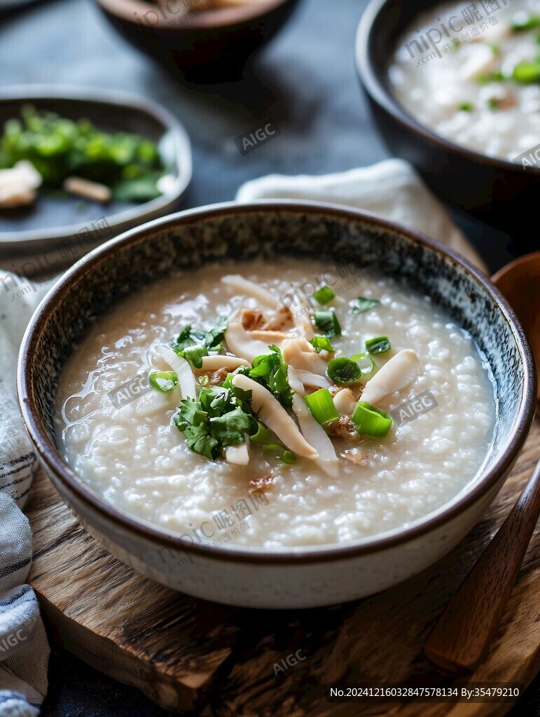 鮮菇粥