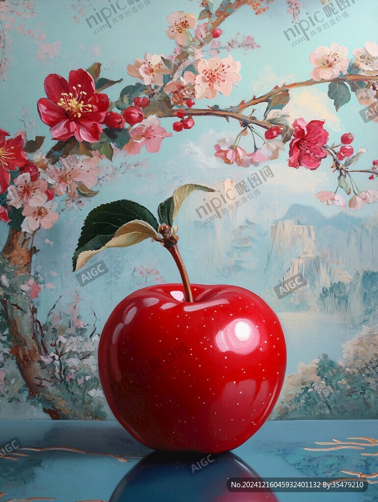 創(chuàng)意紅蘋果