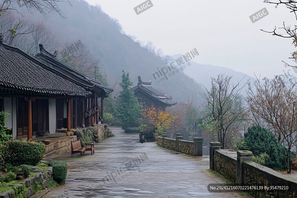 敬亭山風光