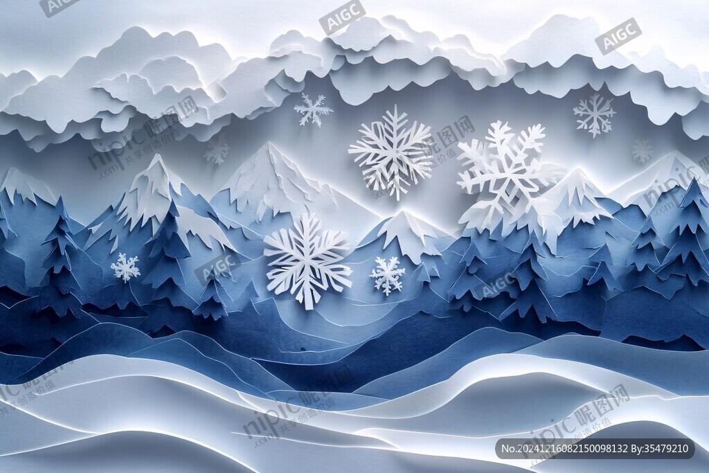 3d冰雪主題設計