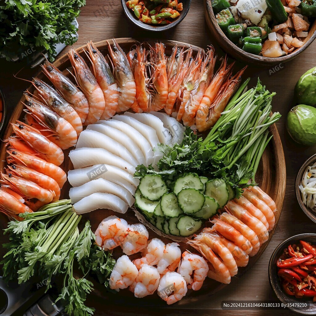 蝦火鍋套餐
