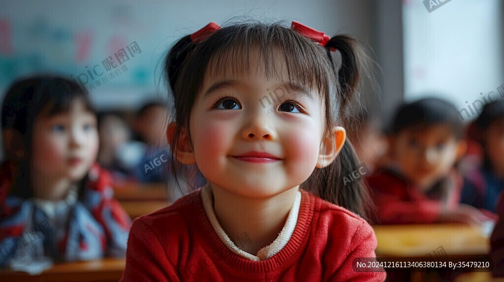 幼兒園開學拍照