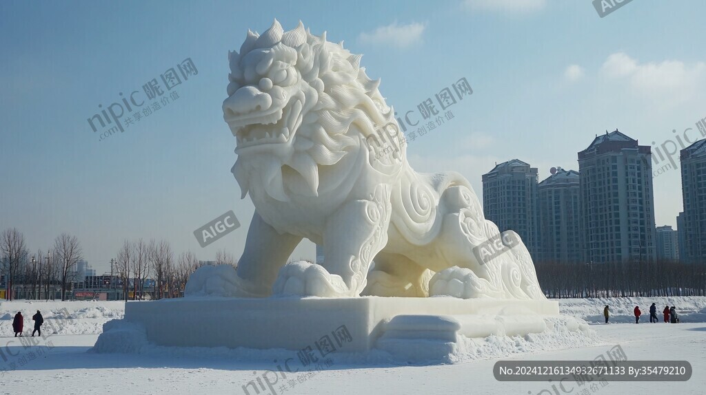 太陽島雪雕