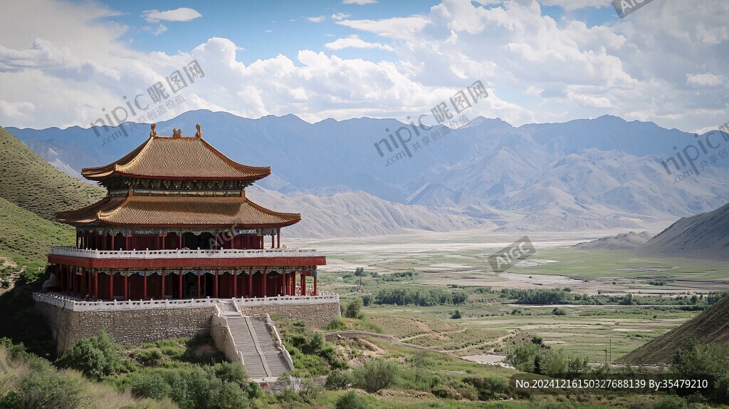 全景美岱召