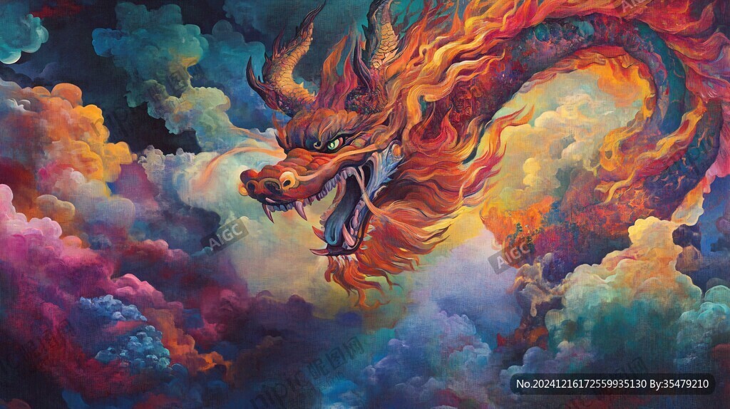 龍包裝插畫