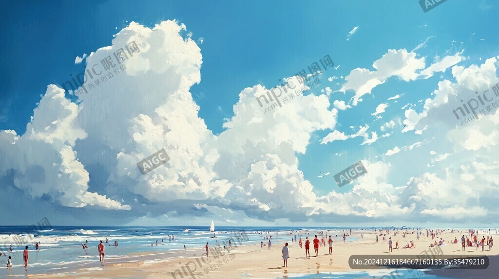 動(dòng)漫海邊