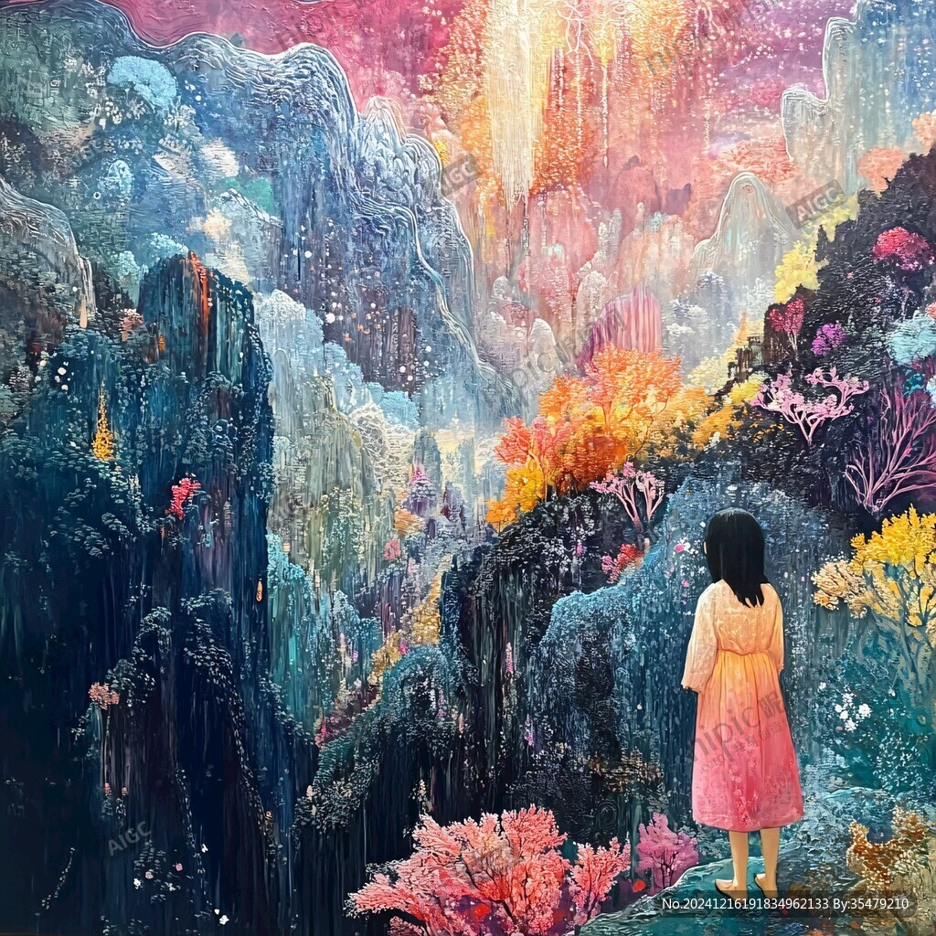 巨幅意境畫