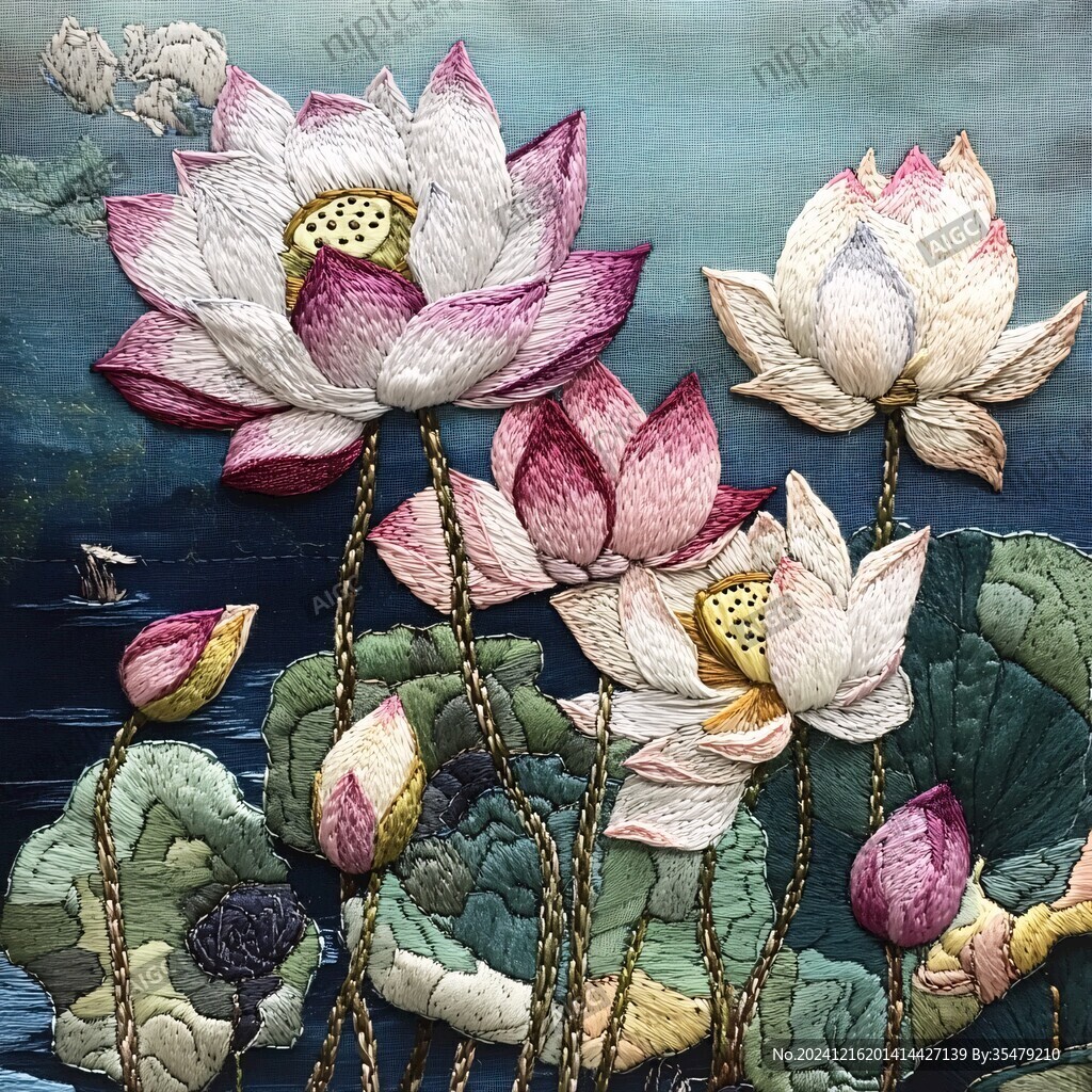 工藝荷花