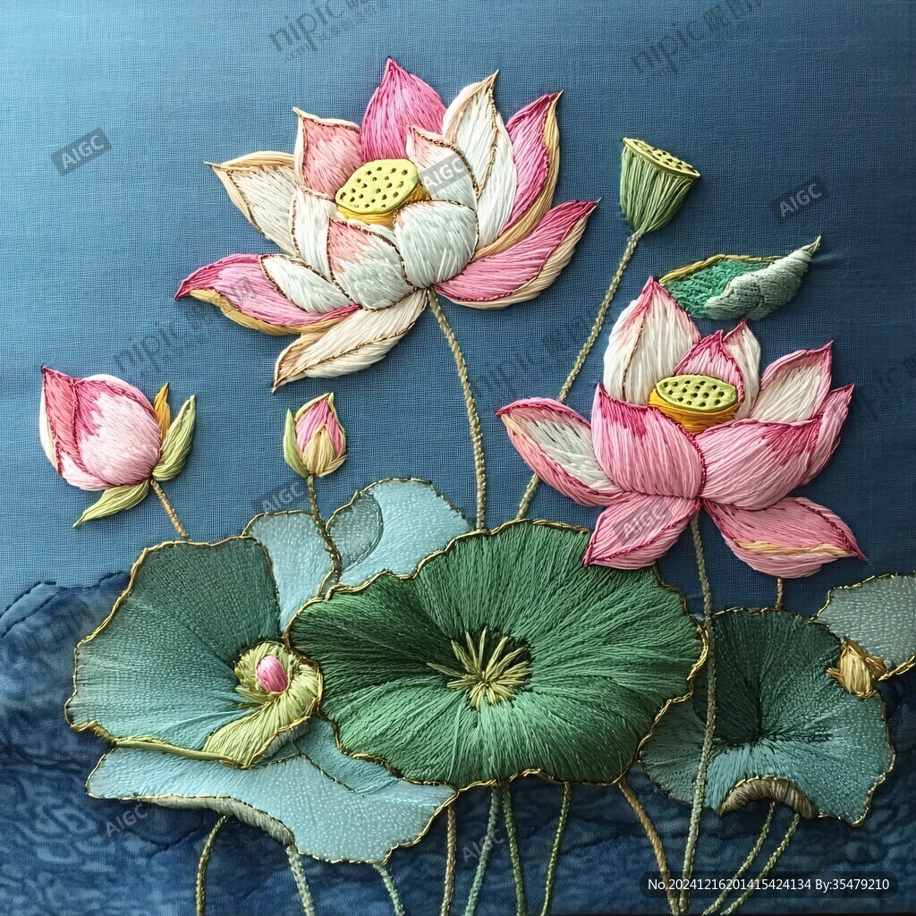工藝荷花