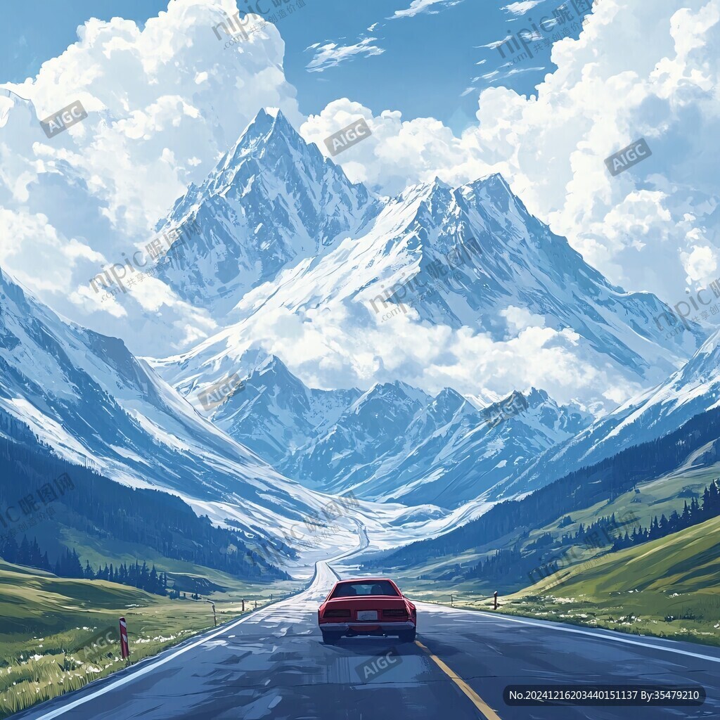 高速風(fēng)景畫