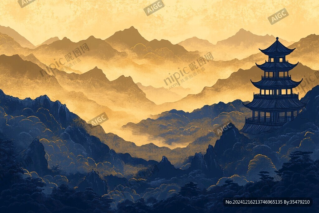 黃鶴樓插畫