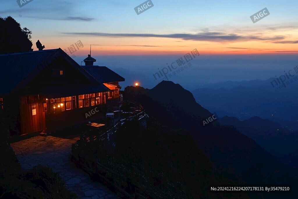 轎頂山日出