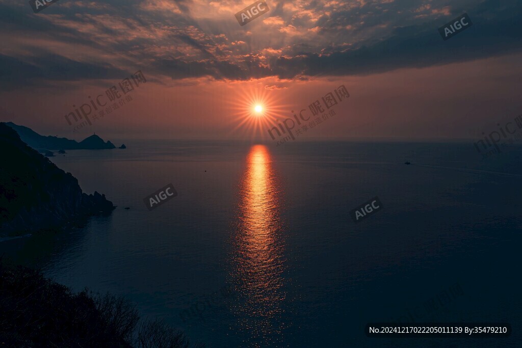 獐島日出