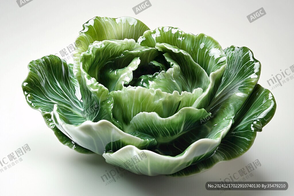 瓷雕白菜