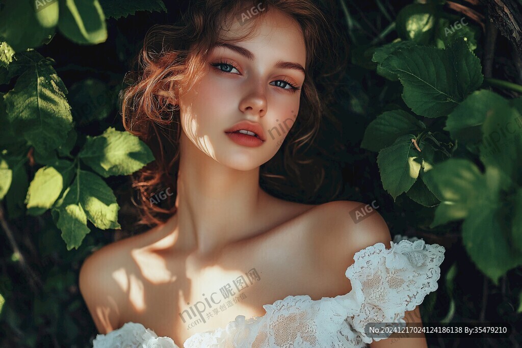 浪漫森系小美女