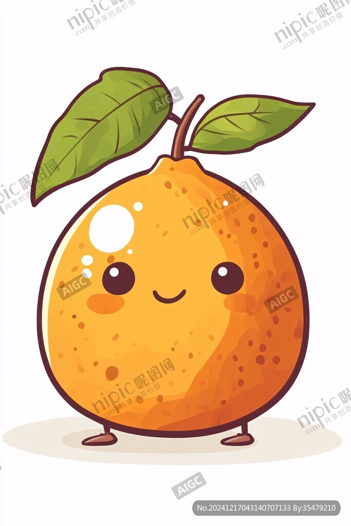 q版芒果設(shè)計(jì)