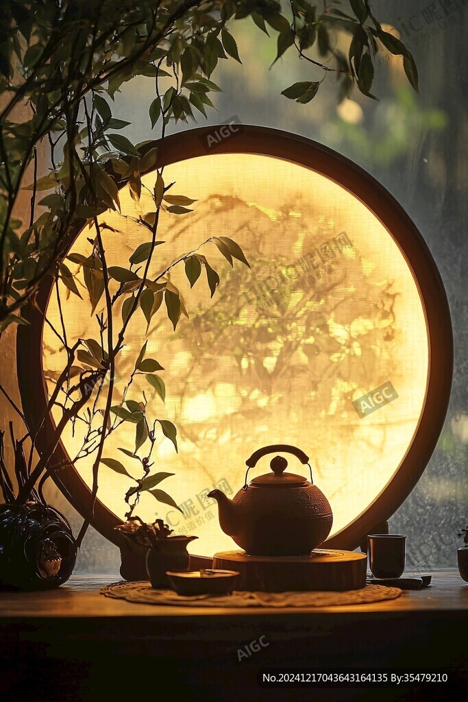 茶樓櫥窗