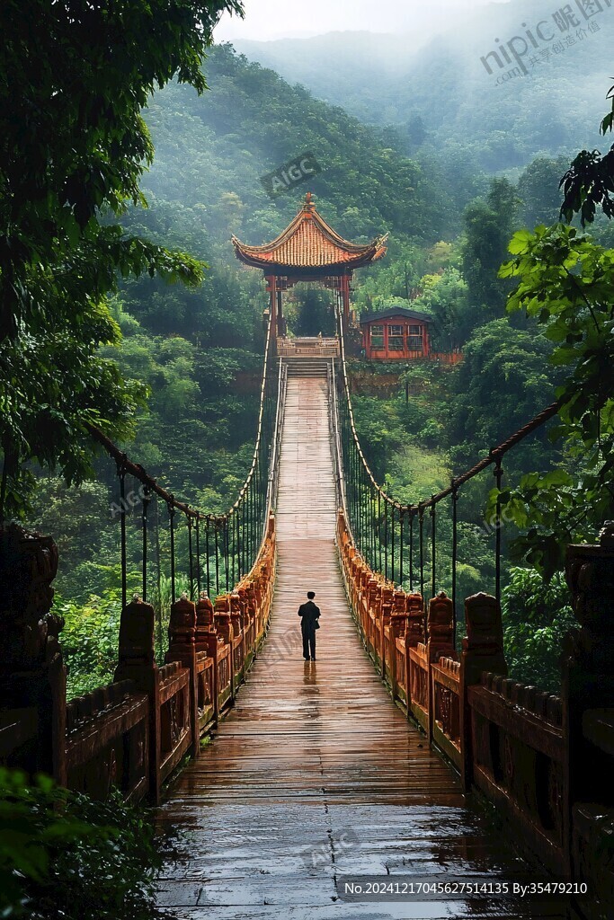 天堂寨景區(qū)鵲橋