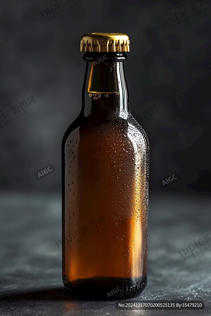 高清啤酒瓶