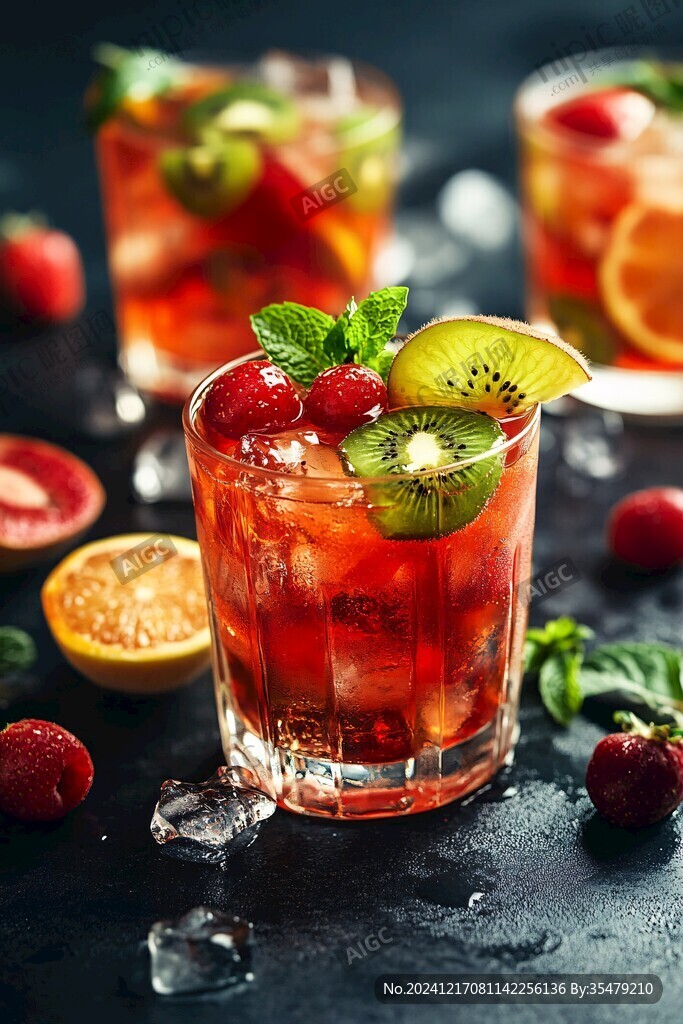 高檔水果飲品冰飲