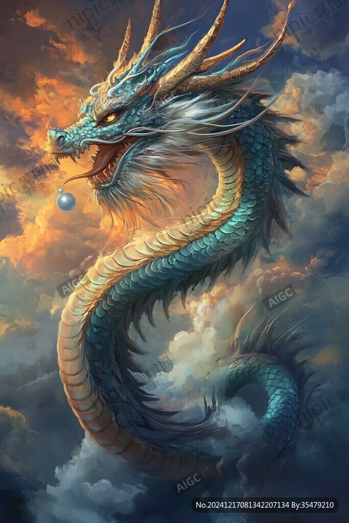 古風(fēng)龍插畫(huà)