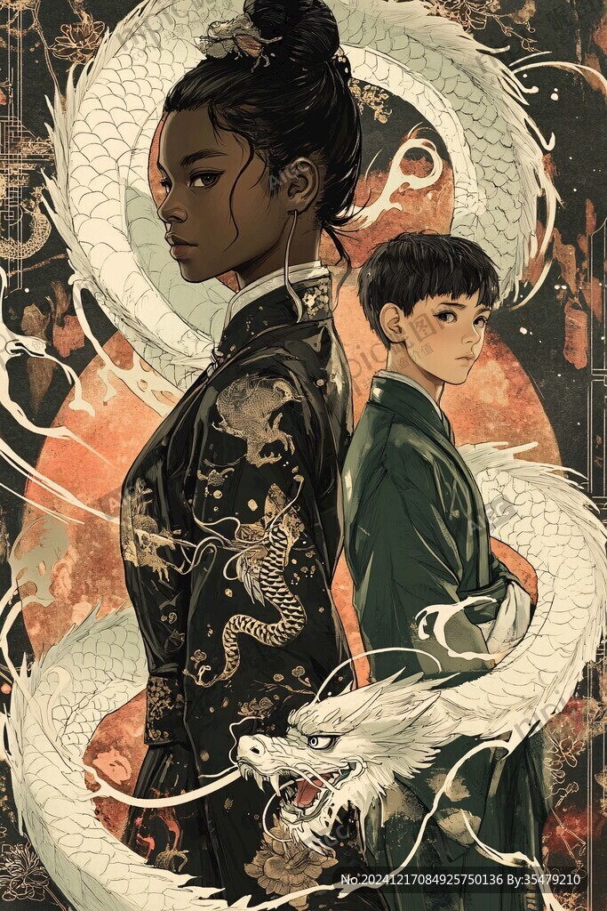 龍年系列插畫