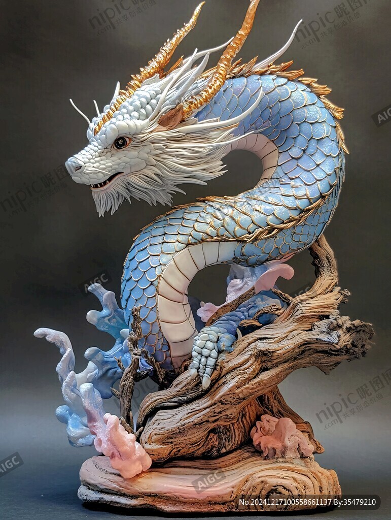 軟陶騰龍