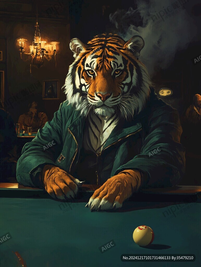 馬虎面插畫