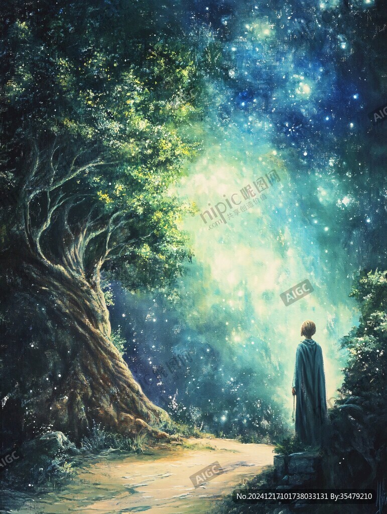 幻想夢境插畫