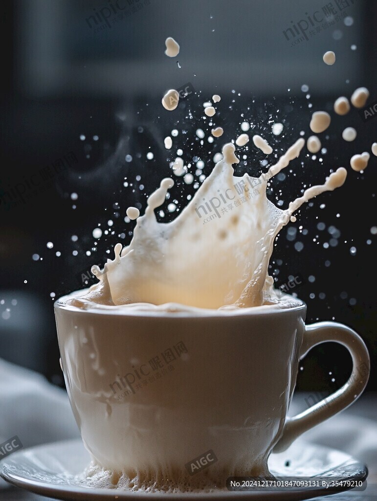 倒奶茶