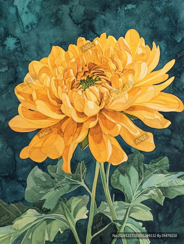 原創(chuàng)鼠繪菊花