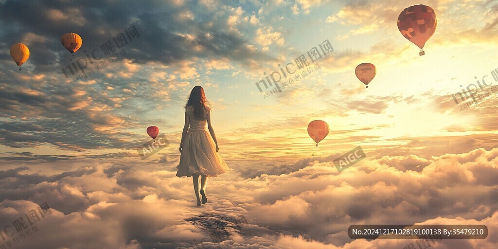 夢(mèng)幻風(fēng)景女孩