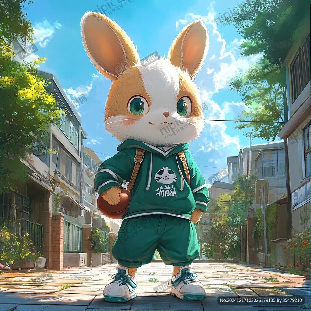 原創(chuàng)兔擬人ip
