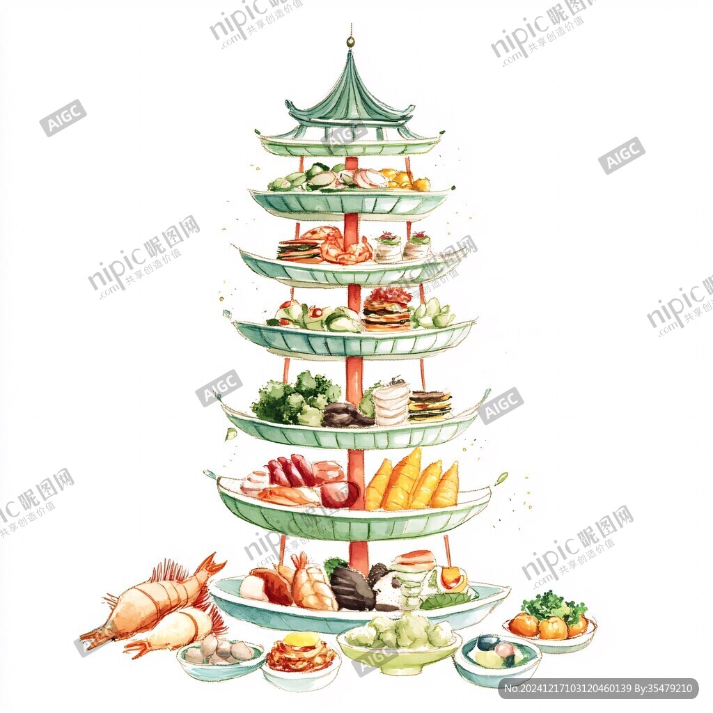 膳食平衡塔