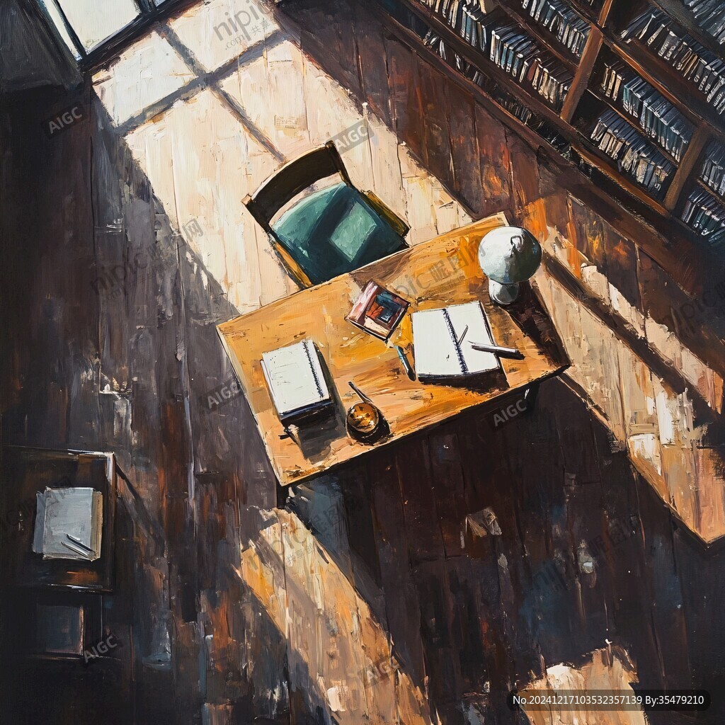 書房插畫