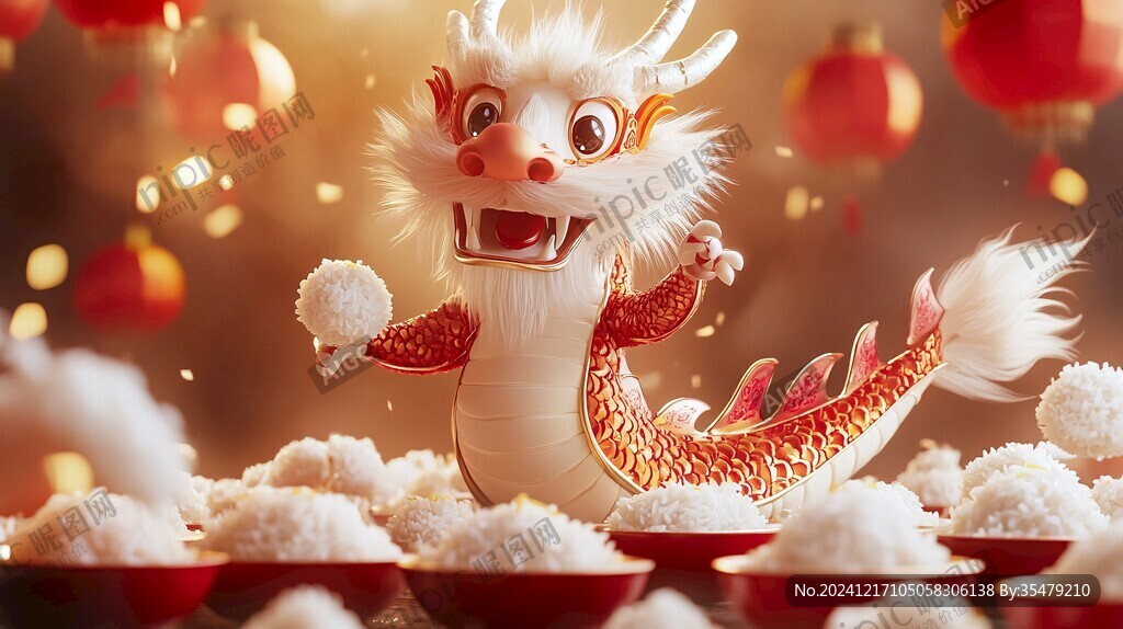 元宵節卡通龍ip