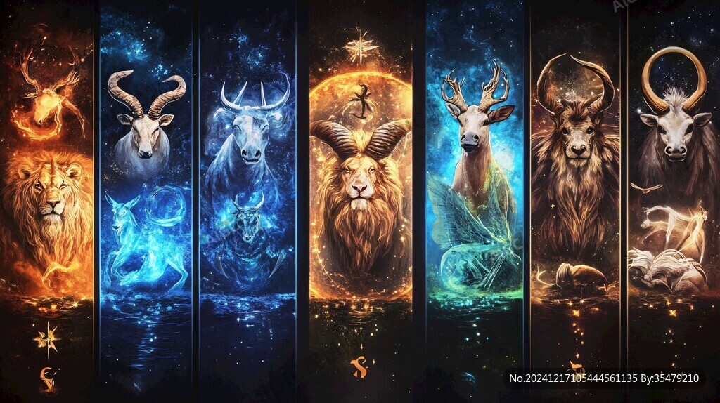 炫彩十二星座組圖