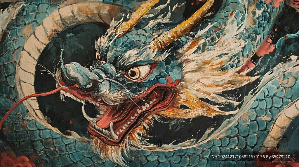 龍包裝插畫