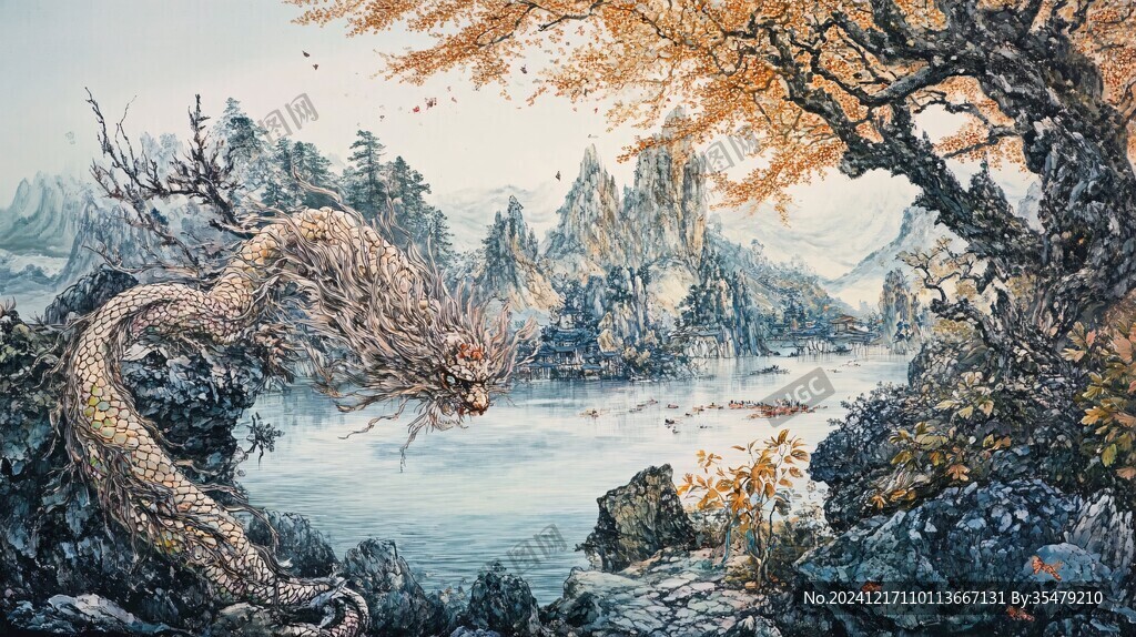 金龍鬧海